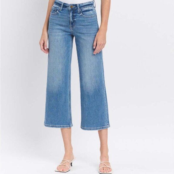 Flying Monkey Crop Wide Leg - Picture 1 of 6